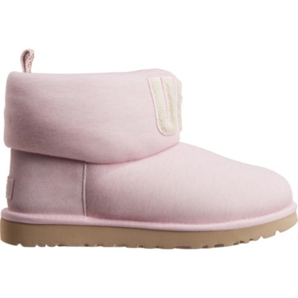 UGG® Classic Petal Pink Mini Faux Fur Comfy Boots  NEW NIB NWT - Picture 7 of 9